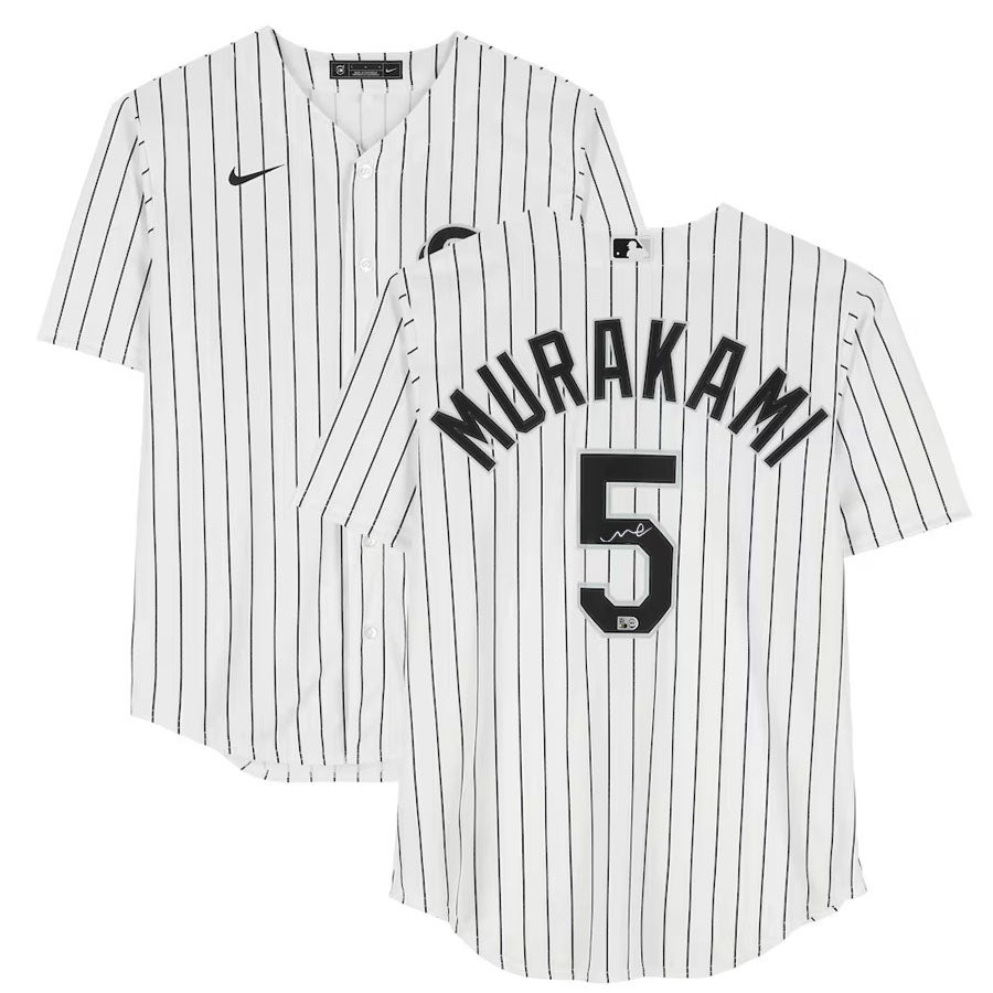 MLB 村上宗隆 ホワイトソックス 直筆サイン ユニフォーム Autographed