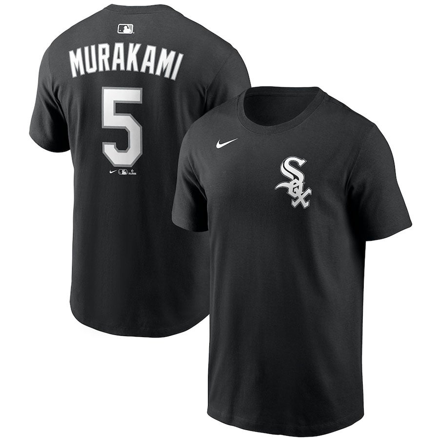 MLB 村上宗隆 ホワイトソックス Tシャツ 【国内モデル】2026 ネーム