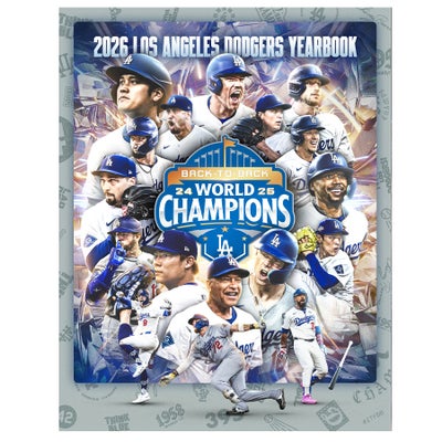 MLB ドジャース イヤーブック 2026 Los Angeles Dodgers Year Book 