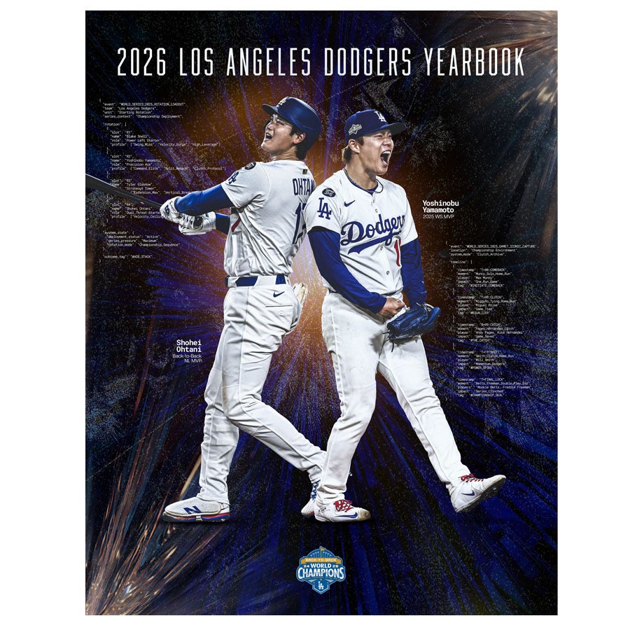 MLB ドジャース ファンブック 【現地買付】Dodgers Exclusive 2025