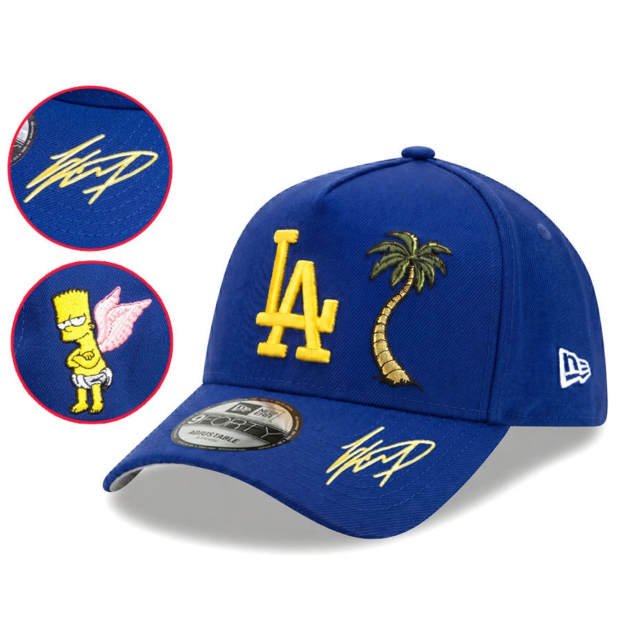 MLB 大谷翔平 ドジャース キャップ 【海外カスタム】シンプソンズ