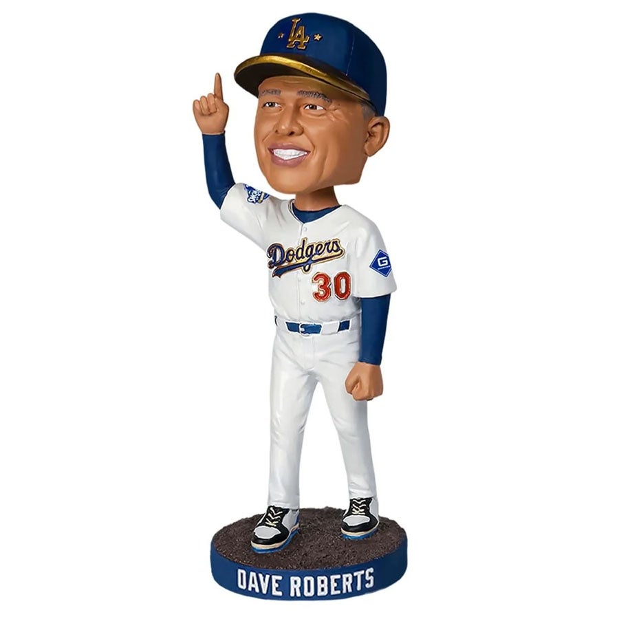 か*ょ様 デイブ・ロバーツ監督　ボブルヘッド　ロサンゼルス・ドジャース MLB デーブ・ロバーツ監督 ドジャース ボブルヘッド 【球場配布】2026