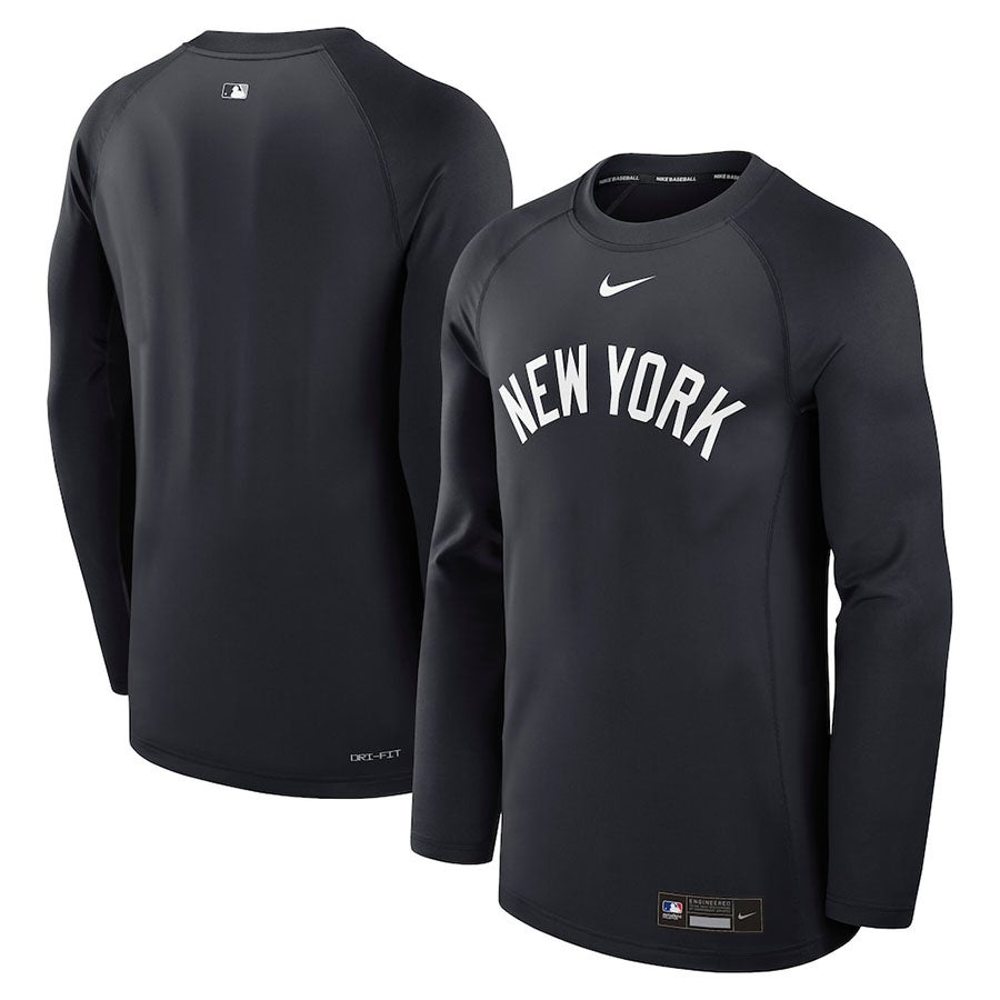 MLB ヤンキース Tシャツ オルタネイト Alternate Logo ロングスリーブ