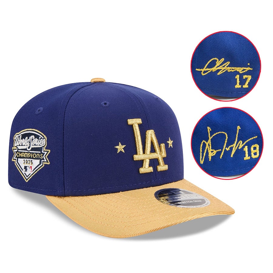 MLB 大谷翔平 ドジャース キャップ 【海外カスタム】ワールドシリーズ