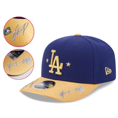 MLB 大谷翔平 ドジャース キャップ 【海外カスタム】クロームパッチ 
