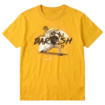 ダルビッシュ有 Tシャツ MLB パドレス Cartoon T-Shirt 500Level 