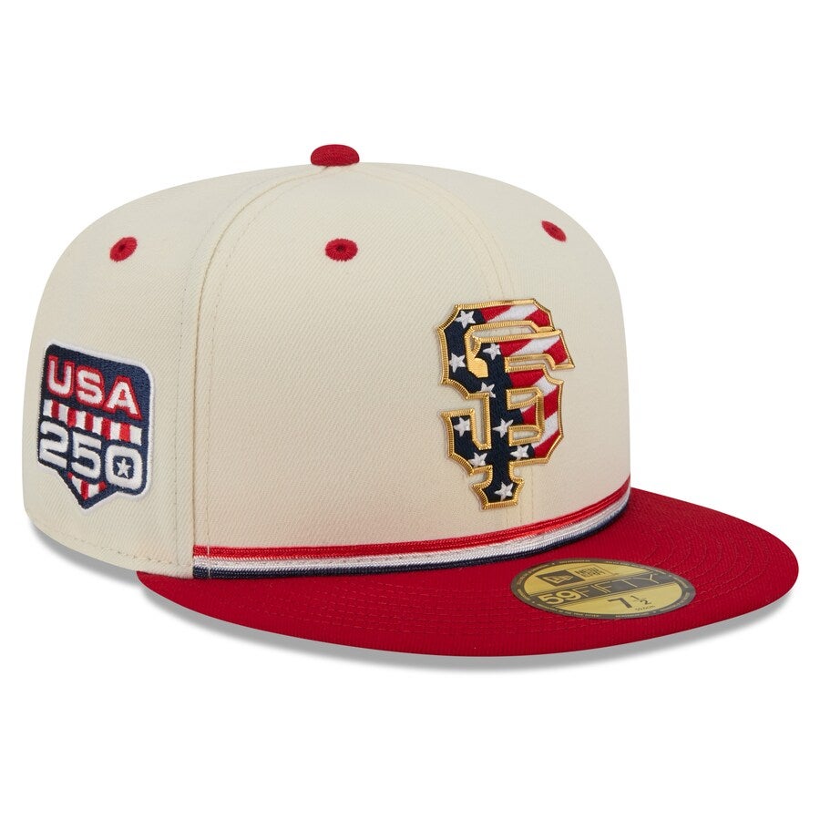 アメリカ建国250周年特別モデル。MLB x ニューエラ 2026独立記念日CAP