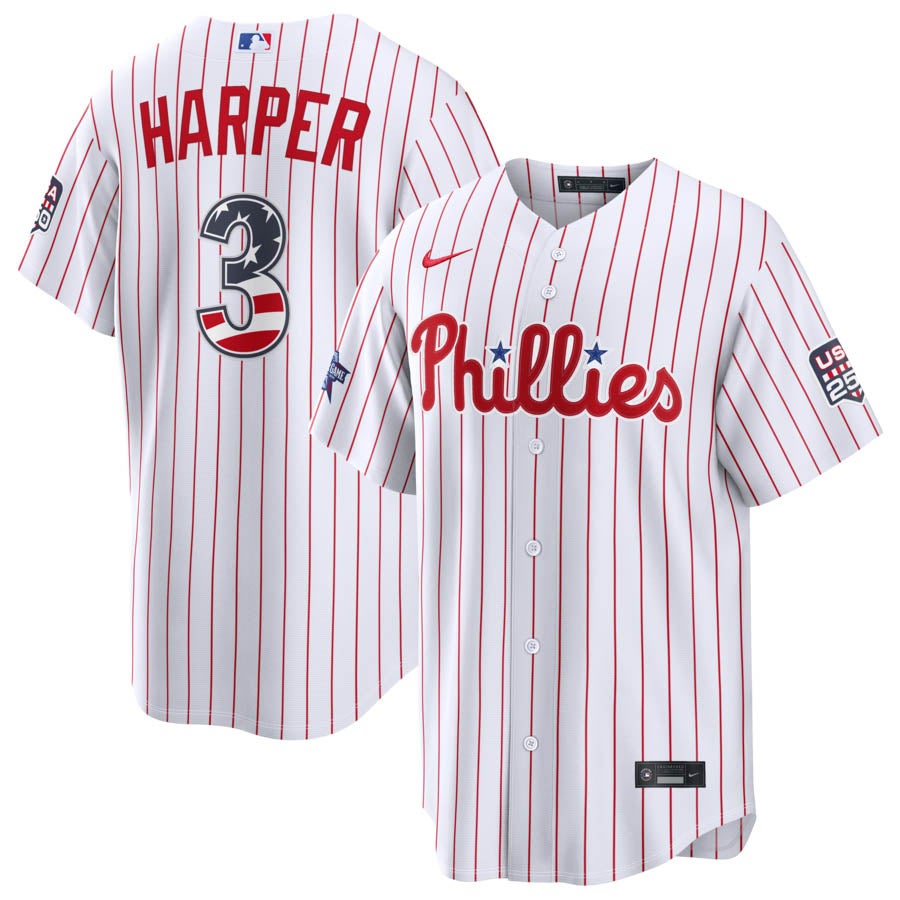 MLB フィリーズ ユニフォーム ナイキ ホワイト - MLB | セレクション