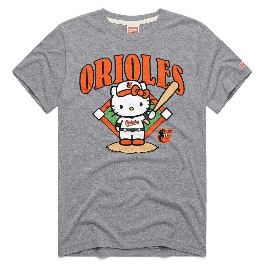 MLB ドジャース Tシャツ ハローキティ Hello Kitty Tri-Blend T-Shirt