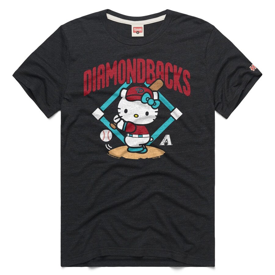 MLB ドジャース Tシャツ ハローキティ Hello Kitty Tri-Blend T-Shirt