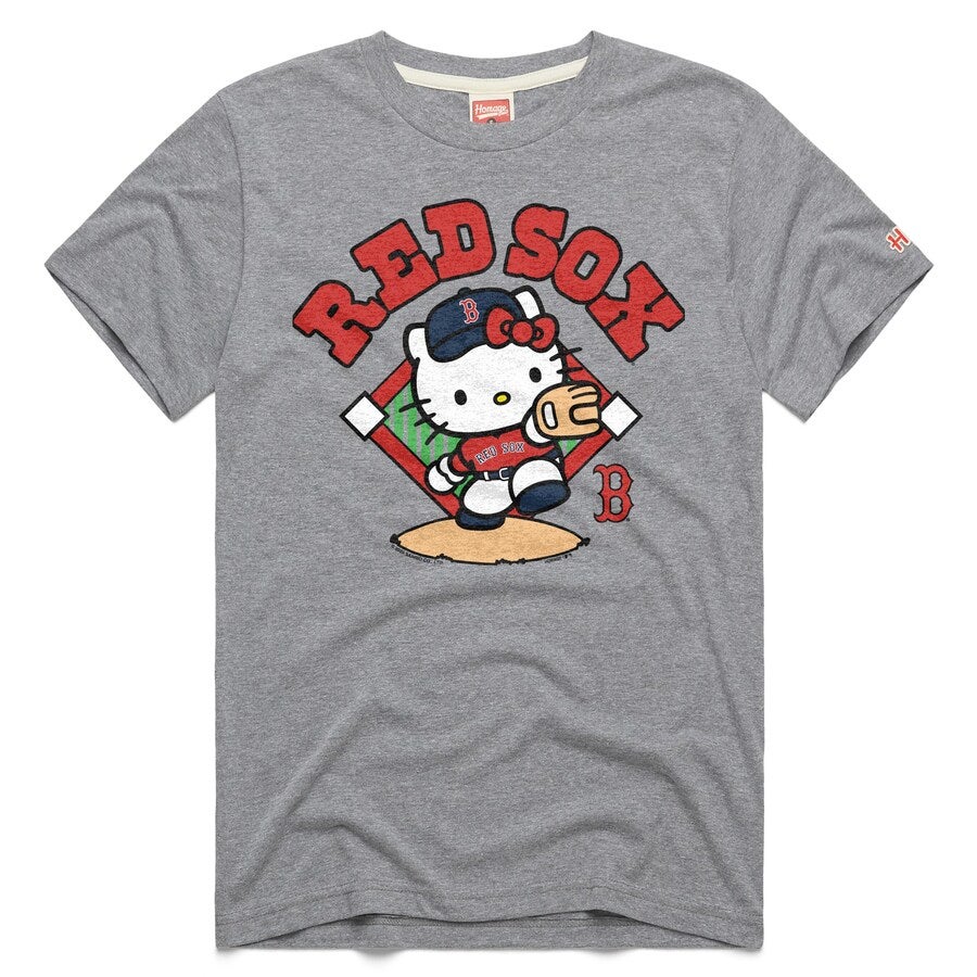 MLB ドジャース Tシャツ ハローキティ Hello Kitty Tri-Blend T-Shirt