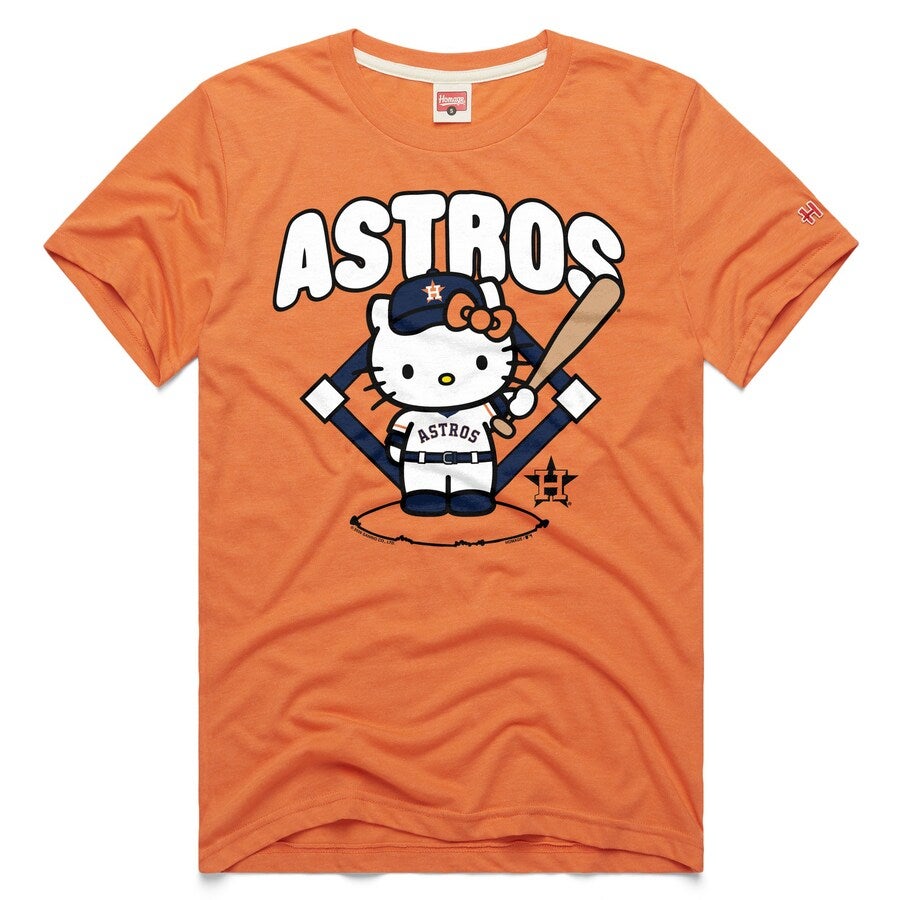 MLBとハローキティのコラボレーションによるTシャツが登場！キッズ