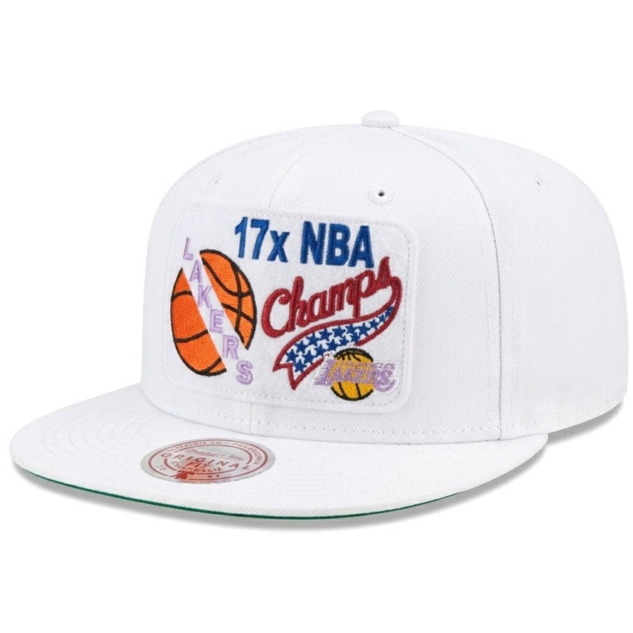 新品未使用タグなし　ビンテージ 00s NBA SPL28 キャップ　レイカーズ NBA レイカーズ キャップ NBAファイナル 18x優勝記念 Snapback