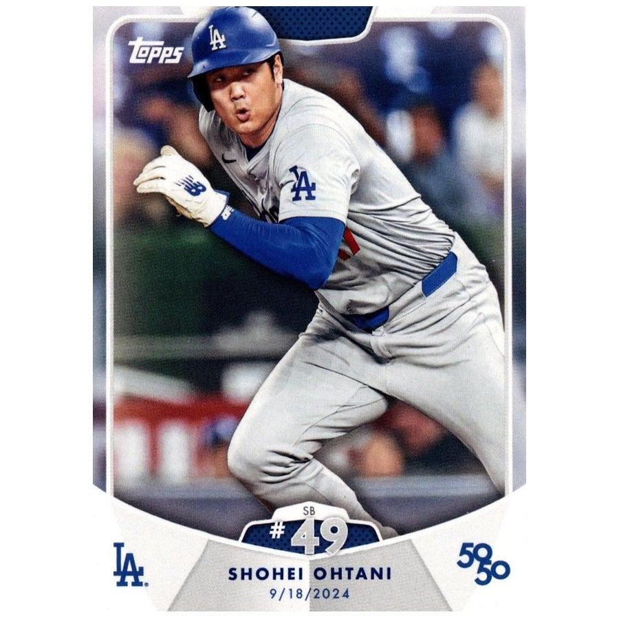大谷選手「50-50」 達成記念グッズ (Tシャツ・記念ボール・ポスター