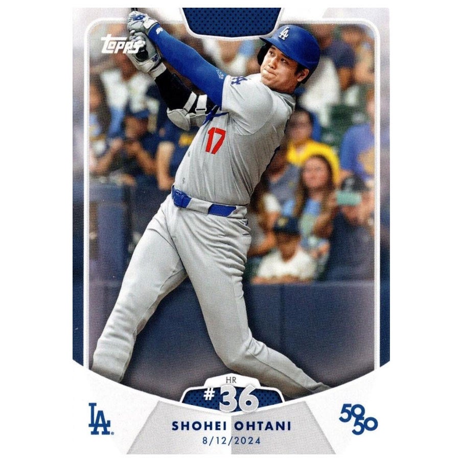 大谷選手「50-50」 達成記念グッズ (Tシャツ・記念ボール・ポスター