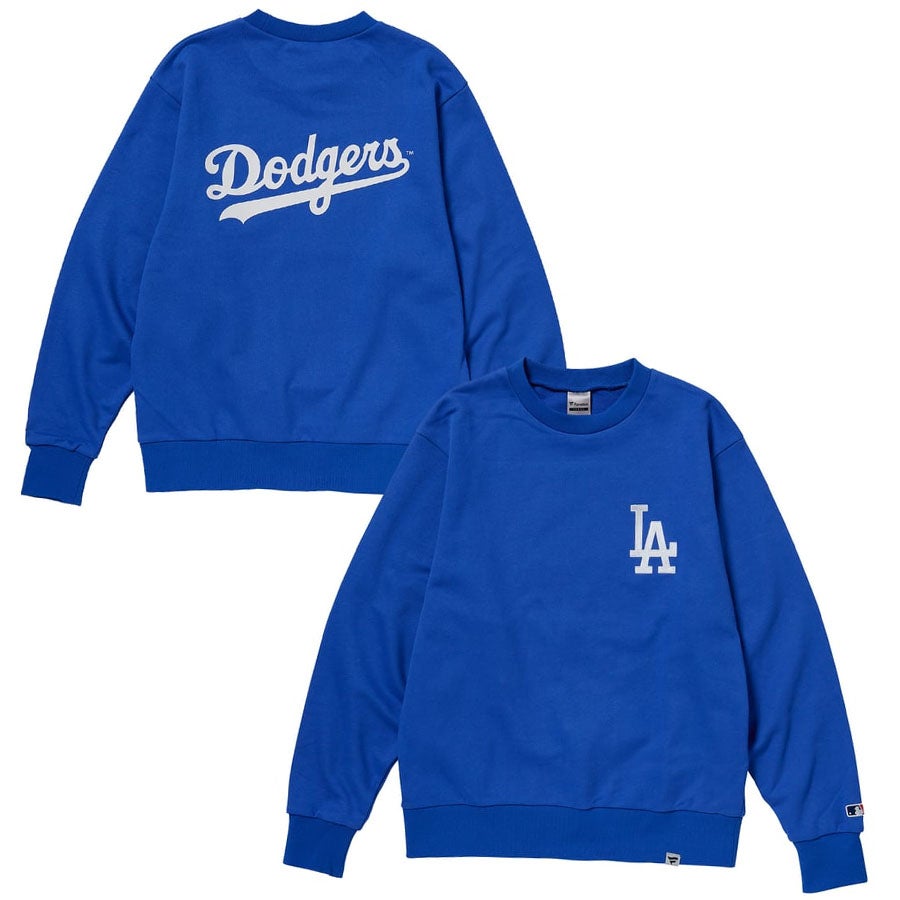 MLB ドジャース ジャケット Standard Logo サテン Jacket Fanatics