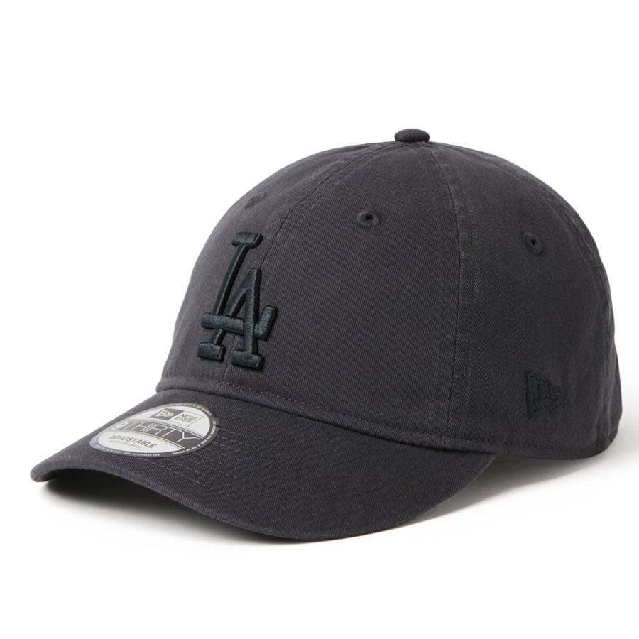 MLB ドジャース キャップ ユース キッズ Acid Wash Visor Logo 9THIRTY