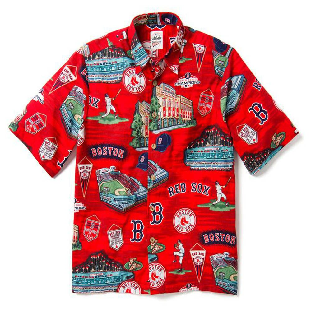 極美品◯レインスプーナー MLB BOSTON RED SOX アロハ M 赤 MLB レインスプーナー」のグッズ通販 | セレクション公式オンライン