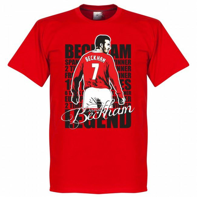 マンチェスター・ユナイテッド デヴィッド・ベッカム Tシャツ SOCCER
