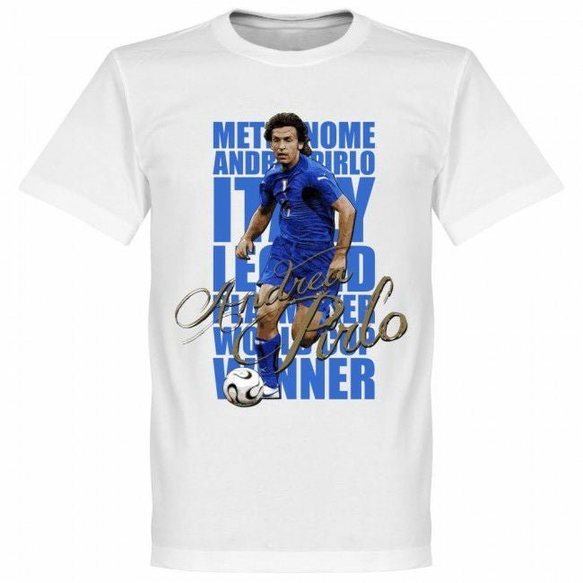 イタリア代表 アンドレア・ピルロ Tシャツ SOCCER レジェンド サッカー