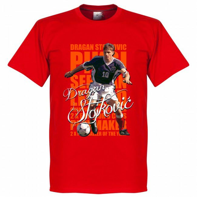 ユーゴスラビア代表 ドラガン・ストイコビッチ Tシャツ SOCCER