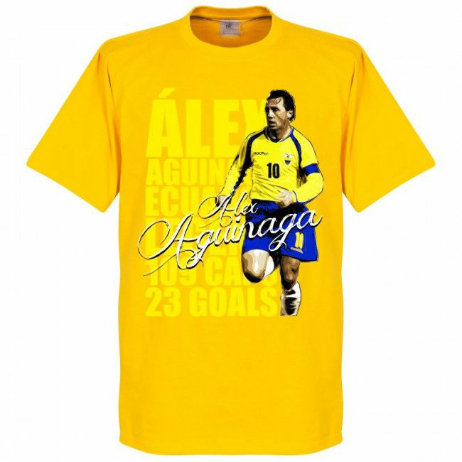 エクアドル代表 アレックス・アギナガ Tシャツ SOCCER レジェンド
