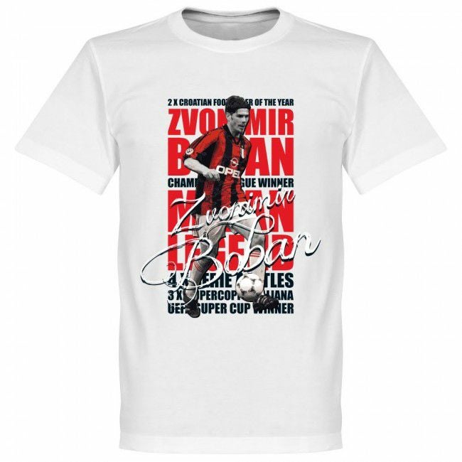 ACミラン ズボニミール・ボバン Tシャツ SOCCER レジェンド サッカー