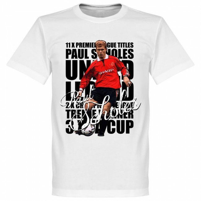 マンチェスター・ユナイテッド ポール・スコールズ Tシャツ SOCCER