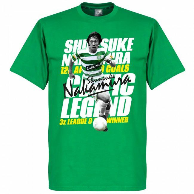 セルティック 中村俊輔 Tシャツ SOCCER レジェンド サッカー