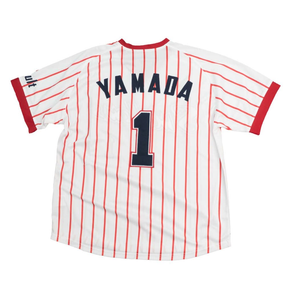 最終値下げ 山田哲人 通算1000得点記念レプリカユニフォーム XL 山田哲人選手 通算1000得点達成記念グッズの受注販売について