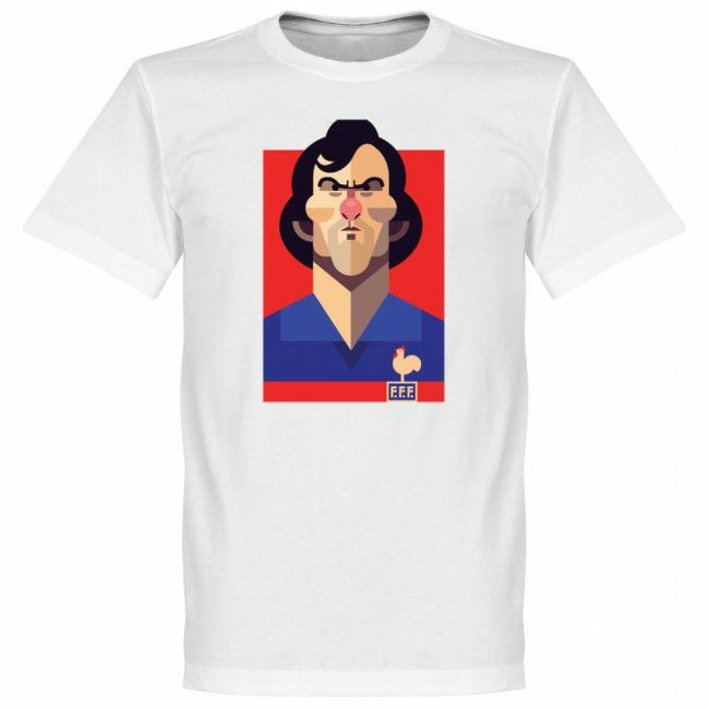 フランス代表 ミシェル・プラティニ Tシャツ SOCCER プレイメーカー