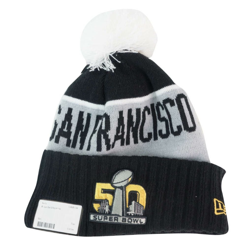 NFL ニットキャップ/ニット帽 Super Bowl 50 Pom Knit Hat ニューエラ