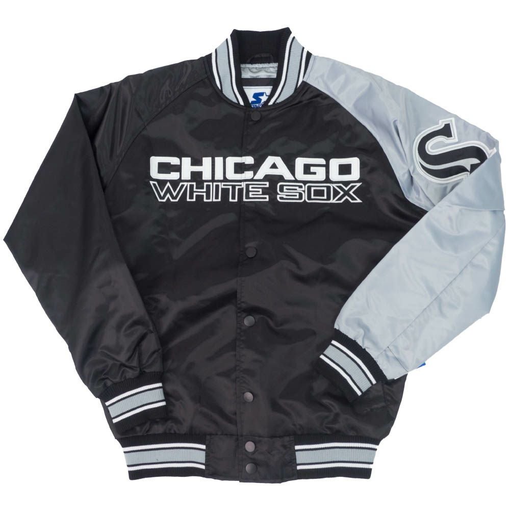 Chicago White Sox サテンジャケット MLB ホワイトソックス ジャケット サテンジャケット アウター Fanatics