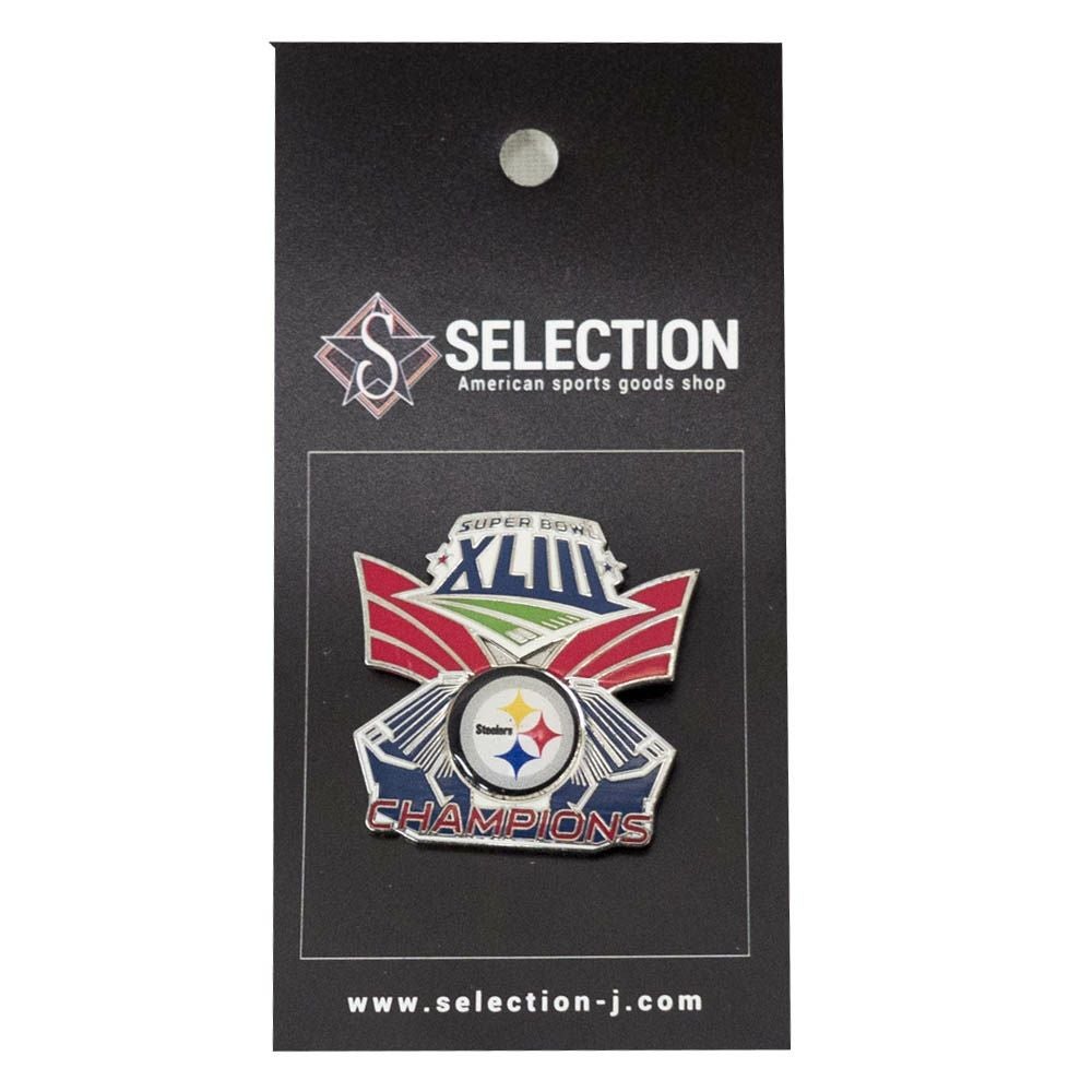 NFL スティーラーズ ピンズ ピンバッチ Super Bowl XLIII Champions