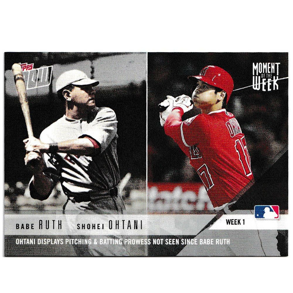 MLB 大谷翔平 ベーブ・ルース エンゼルス トレーディングカード