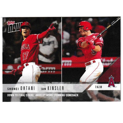 MLB 大谷翔平 エンゼルス トレカ トレーディングカード 2019 Topps 