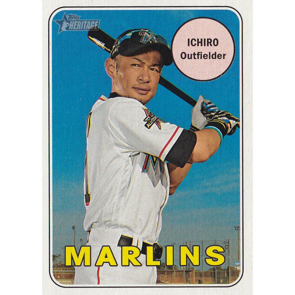 MLB イチロー マイアミ・マーリンズ トレーディングカード/スポーツ