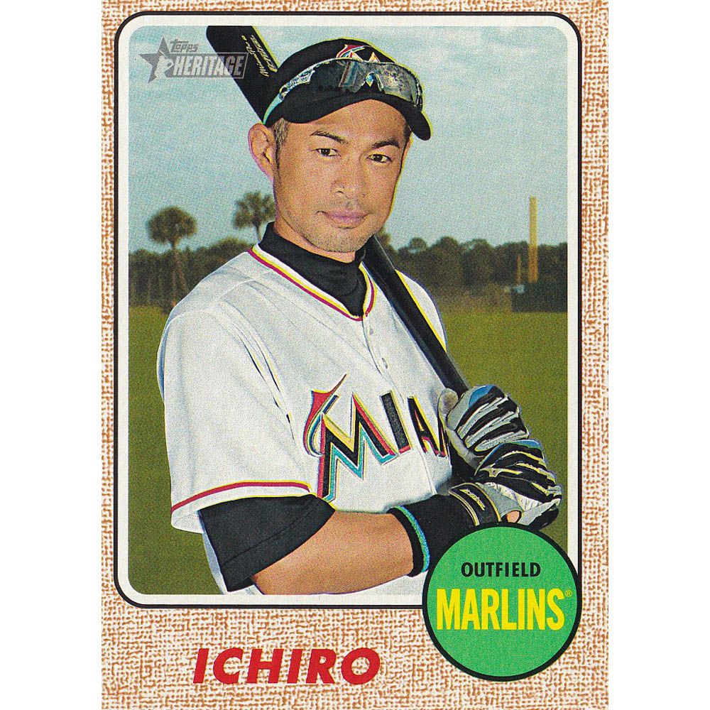 MLB イチロー マイアミ・マーリンズ トレーディングカード/スポーツ