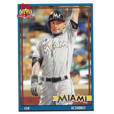MLB イチロー マイアミ・マーリンズ トレーディングカード/スポーツ 