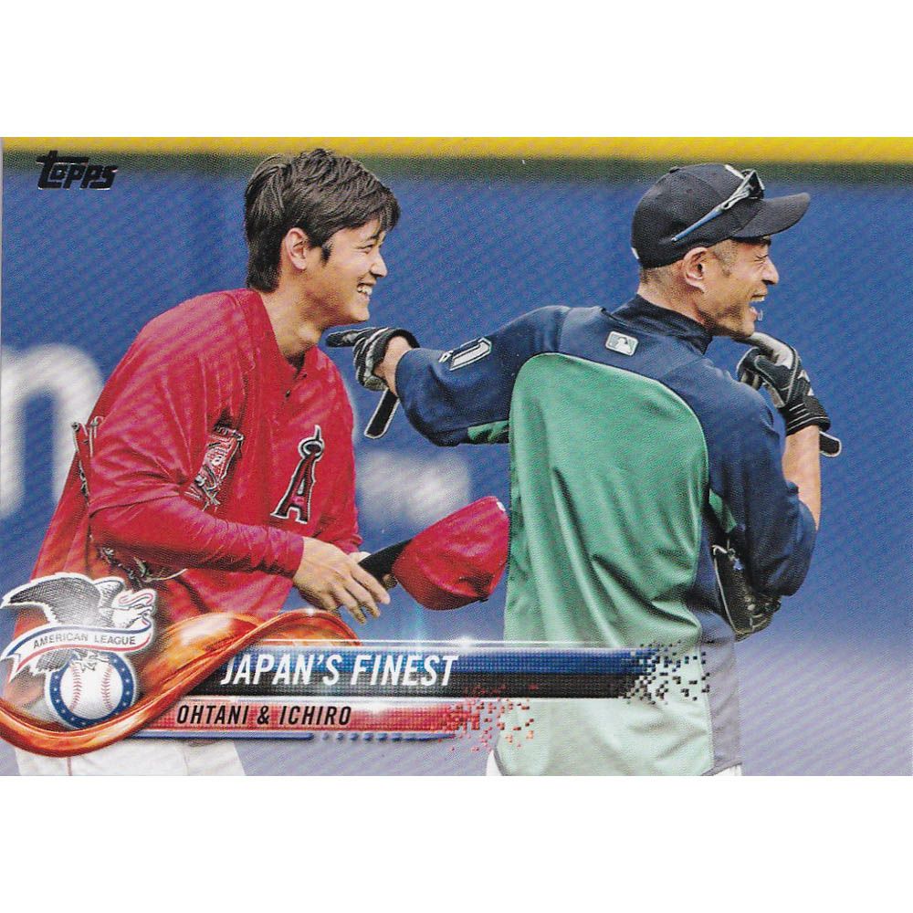 MLB イチロー/大谷翔平 マリナーズ/エンゼルス トレーディングカード