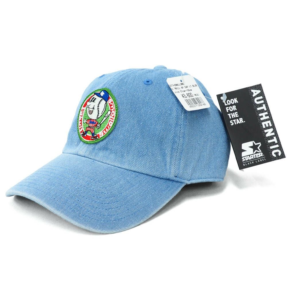 東京ヤクルトスワローズ グッズ キャップ/帽子 ボール君ワッペンCAP