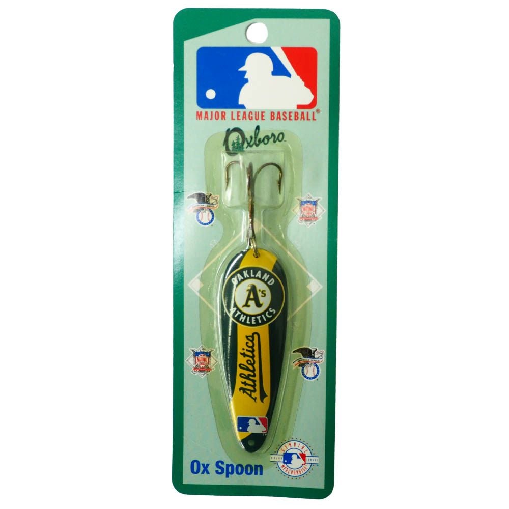 MLB オークランド・アスレチックス フィッシング ルアー Ox Spoon