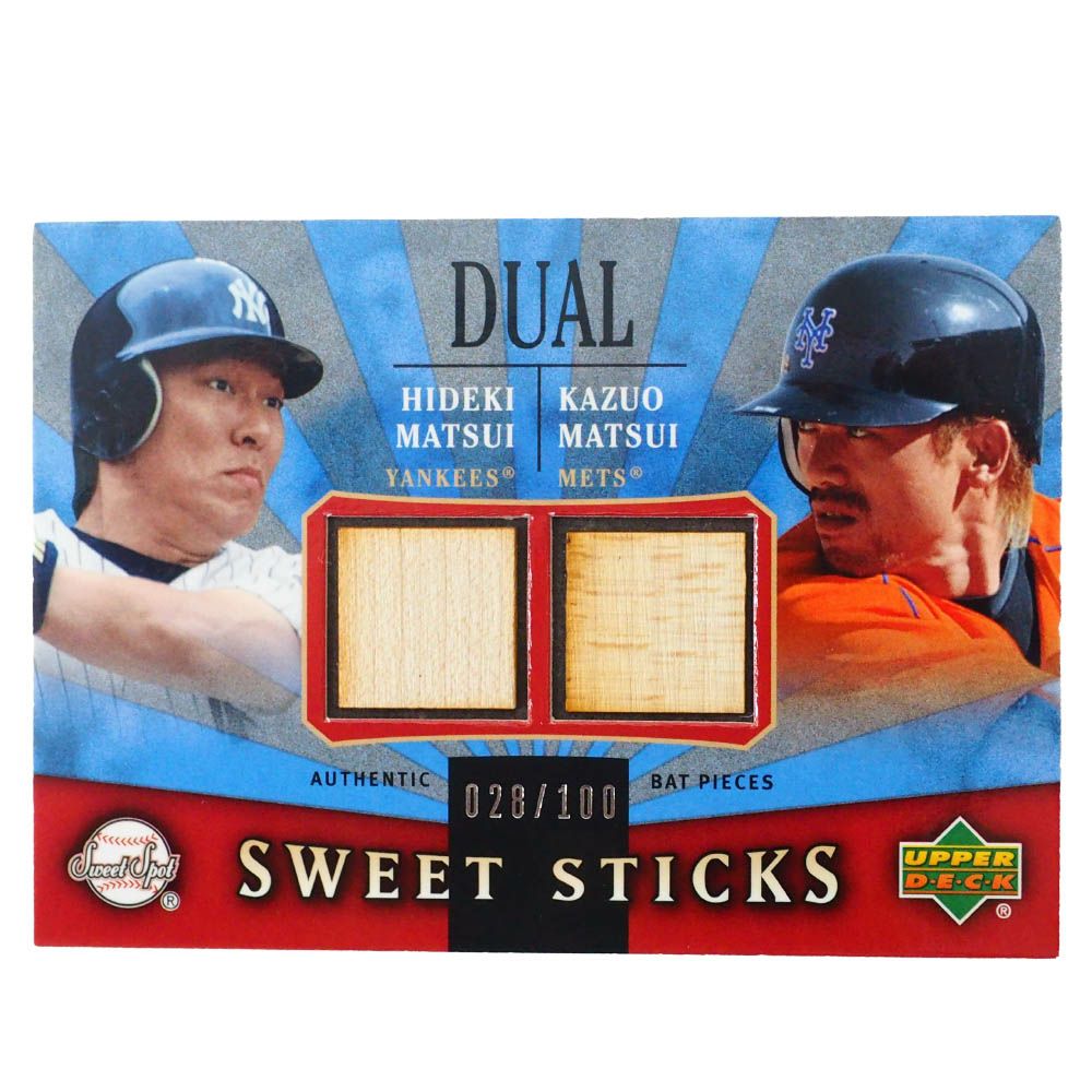MLB トレーディングカード/スポーツカード Upper Deck 2004 Dual
