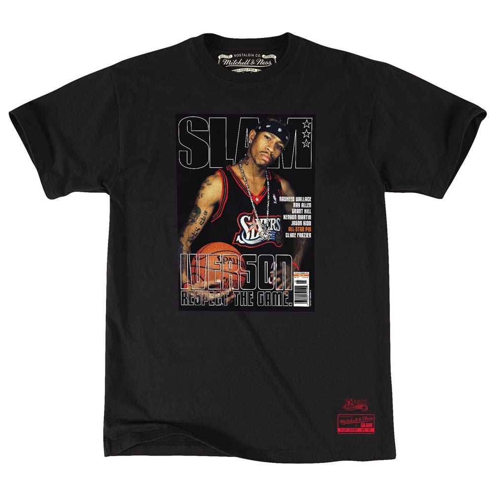 NBA アレン・アイバーソン 76ers Tシャツ 雑誌SLAM GRADIENT TEE