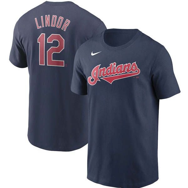 MLB ガーディアンズ フランシスコ・リンドーア Tシャツ メンズ - MLB