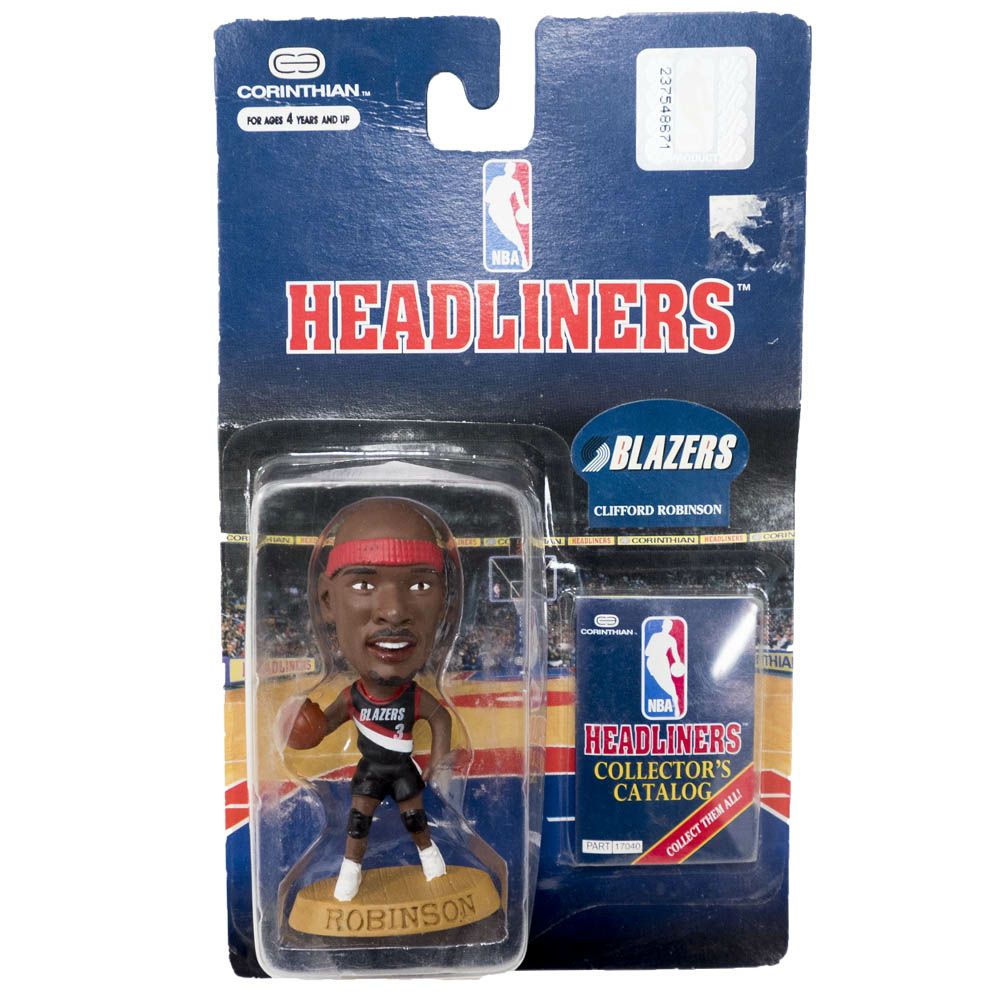 クリフォード・ロビンソン　NBA フィギュア　Headliners NBA クリフォード・ロビンソン ポートランド・トレイルブレイザーズ