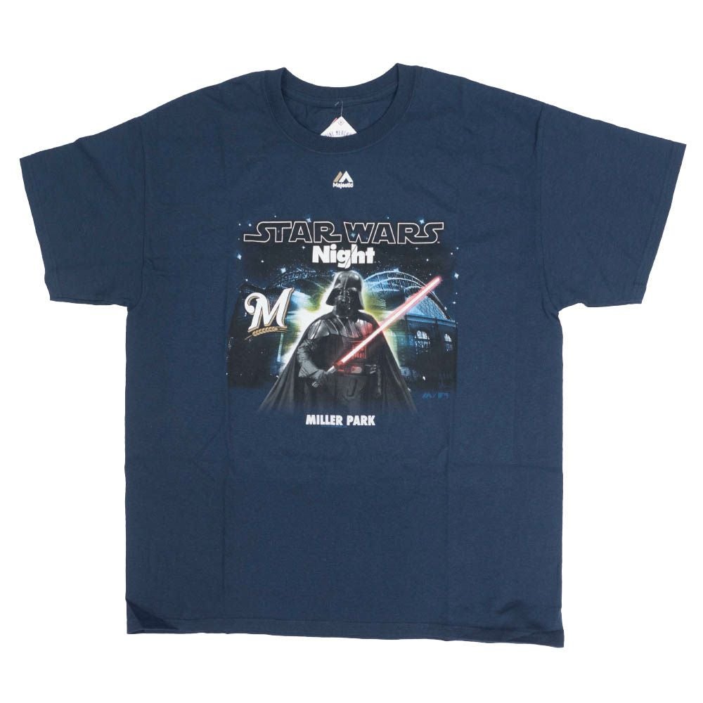 MLB ミルウォーキー・ブリュワーズ Tシャツ スター・ウォーズ ミラー