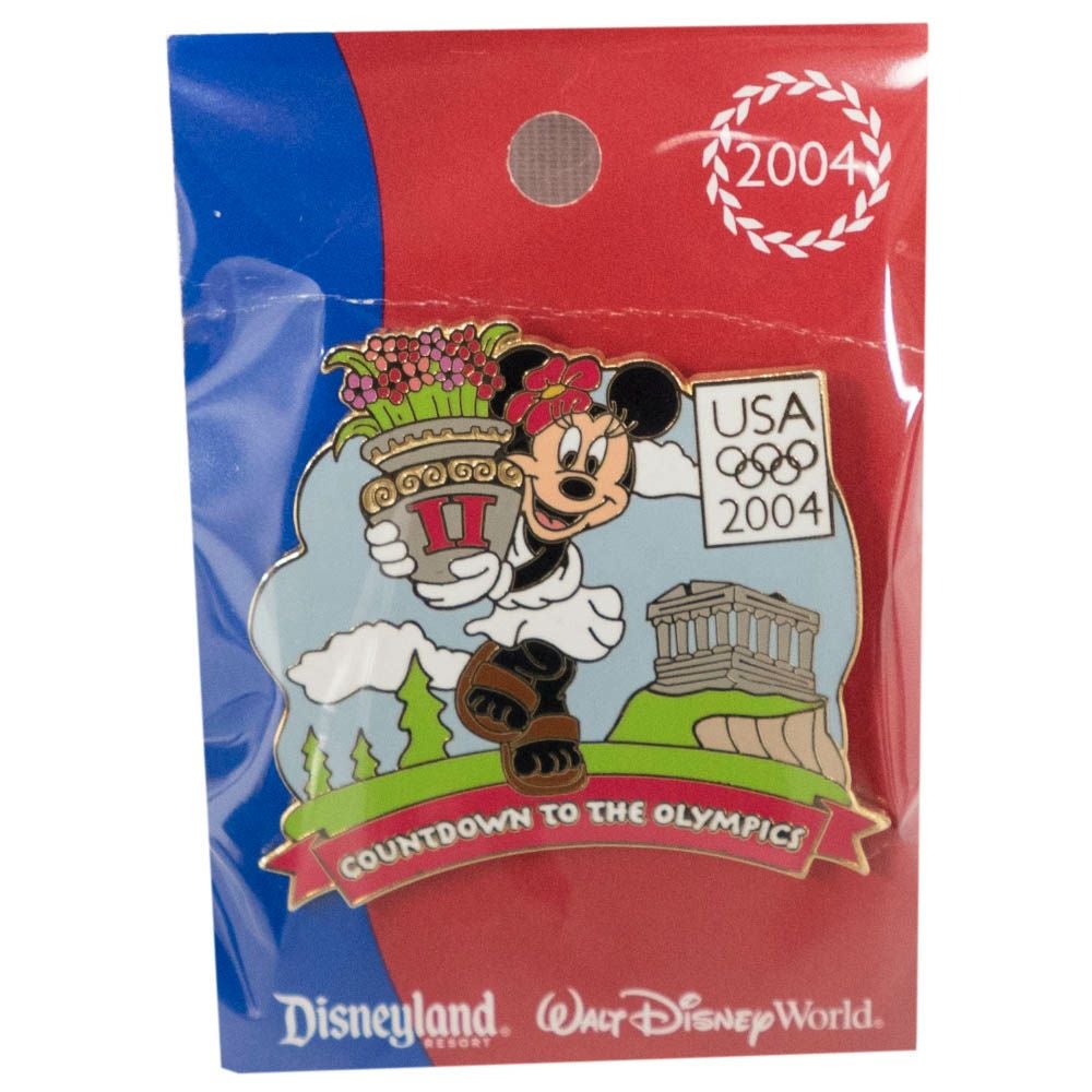 Olympic リロ & スティッチ USA 2004 Countdown to the Olympics Pin