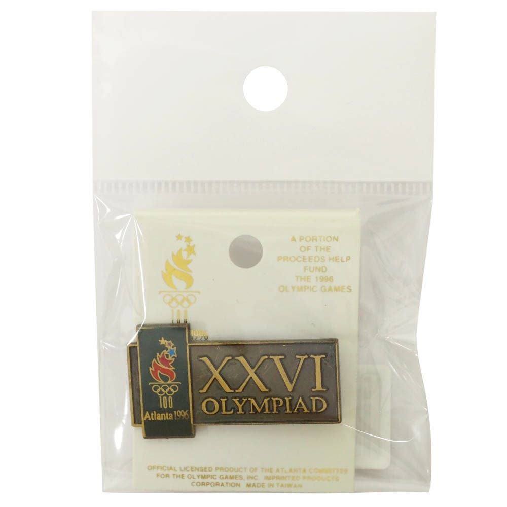 1996 アトランタ Pin: XXVI Olympiad ピンバッチ ピンズ IMPRINTED