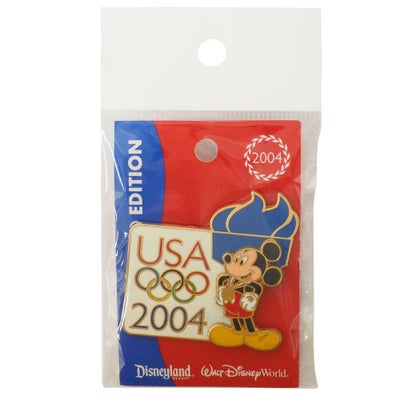 ミッキー USA ディズニー1996 アトランタ Winning with Character Pin 